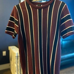 60s Inspired Striped Shirt